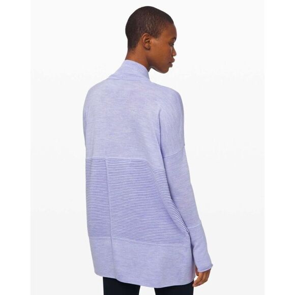 Lululemon Sit In Lotus Merino Wool Wrap II - Picture 2 of 7